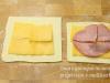 How to make puff pastry with cheese and ham from ready-made puff pastry, step-by-step recipe with photos